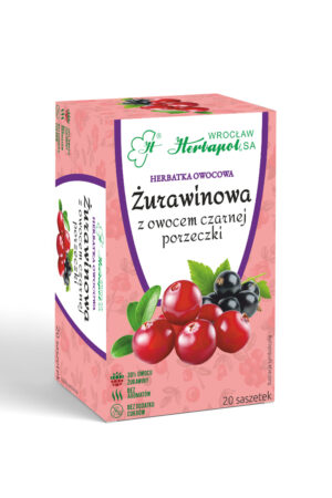 Herbatka owocowa Żurawinowa z owocem czarnej porzeczki fix